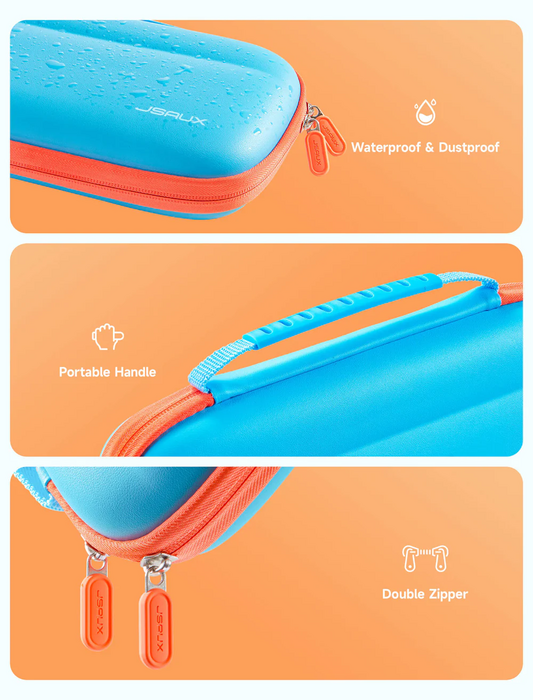 Jsaux Ultra-thin Carrying Case for Switch 2 - Blue  for sale in Egypt from Games2Egypt