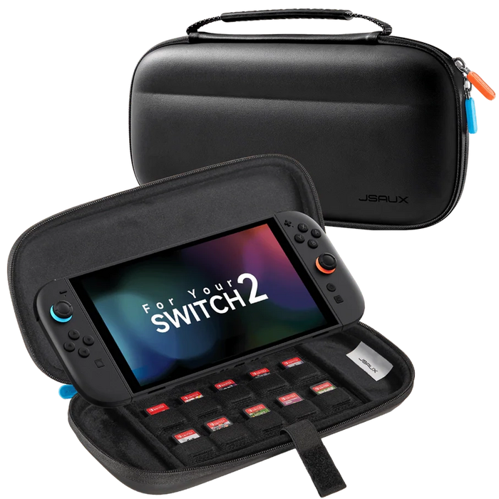 Jsaux Ultra-thin Carrying Case for Switch 2 - Black  for sale in Egypt from Games2Egypt