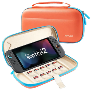 Jsaux Ultra-thin Carrying Case for Switch 2 - Orange -  for sale in Egypt from Games2Egypt