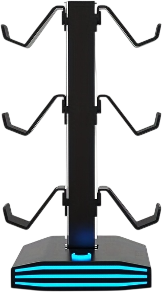 Deadskull RGB Multi-Functional Controller & Headset Stand - Black  for sale in Egypt from Games2Egypt