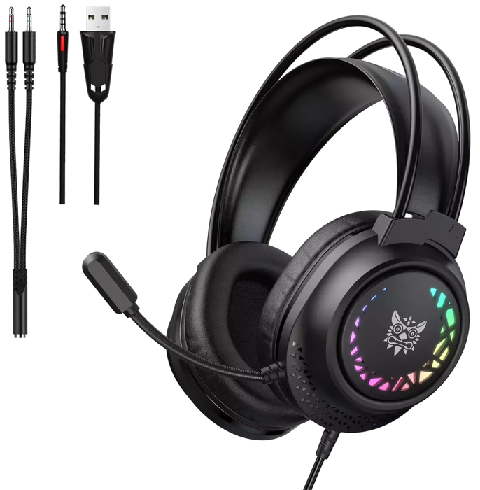 ONIKUMA X92 RGB Wired Gaming Headset - Black  for sale in Egypt from Games2Egypt