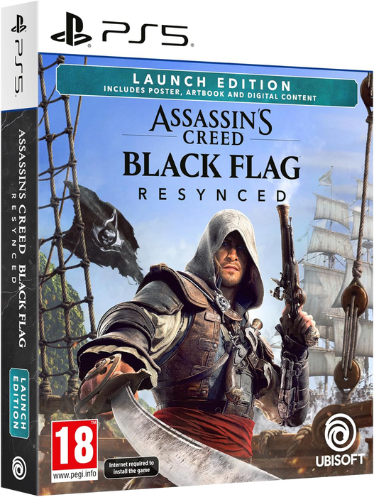 Assassin's Creed Black Flag Resynced Launch Edition - PS5  for sale in Egypt from Games2Egypt