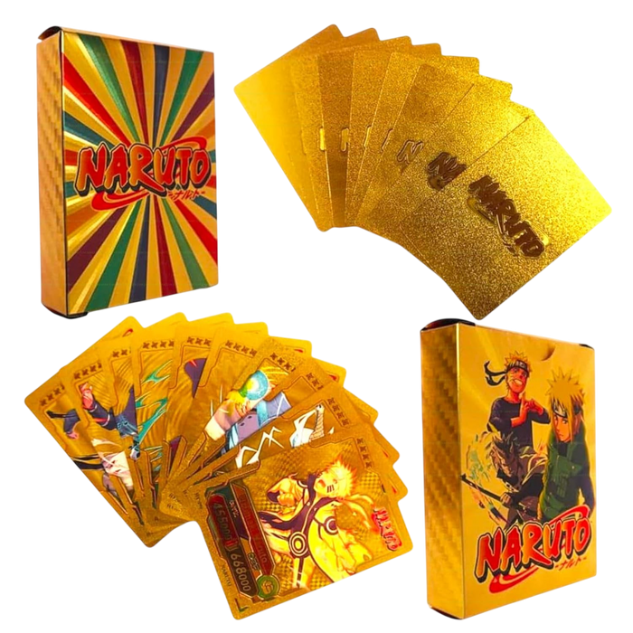 Naruto Golden Ninja Trading Card - Random Pack - 55 Cards   for sale in Egypt from Games2Egypt