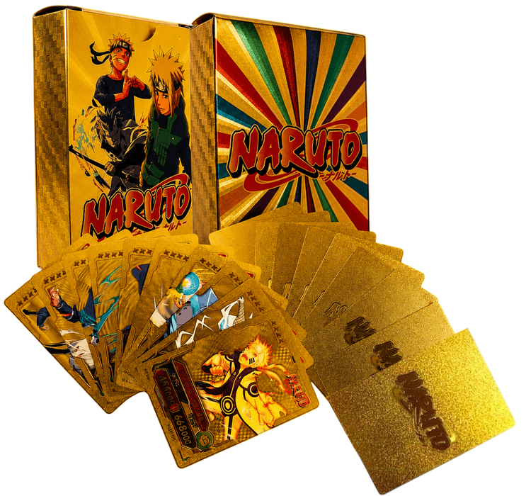 Naruto Golden Ninja Trading Card - Random Pack - 55 Cards   for sale in Egypt from Games2Egypt