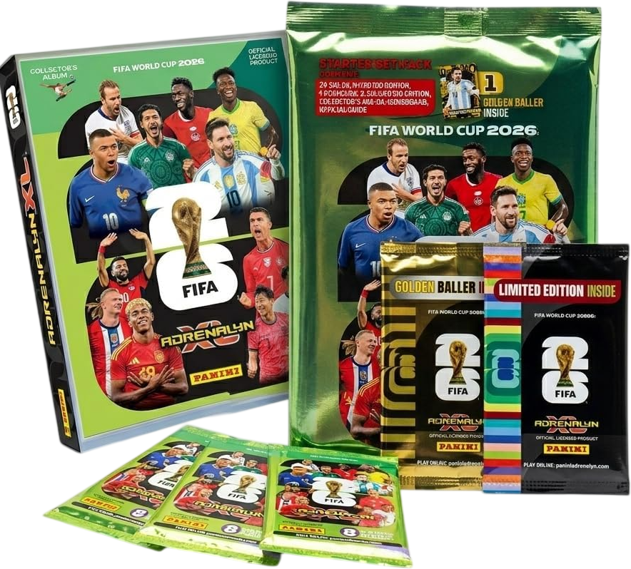 Panini FIFA World Cup 2026 Adrenalyn XL Trading Card - Starter Pack – image 3