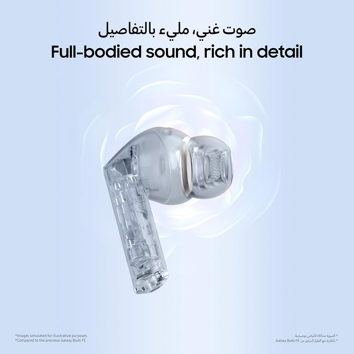 Samsung Galaxy Buds 3-FE True Wireless Earbuds - Black  for sale in Egypt from Games2Egypt