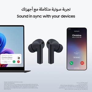 Samsung Galaxy Buds 3-FE True Wireless Earbuds - Black  for sale in Egypt from Games2Egypt