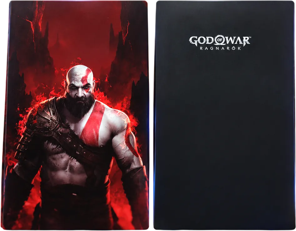 Silicone Cover for PS5 Console Fat Disc Edition - God of war