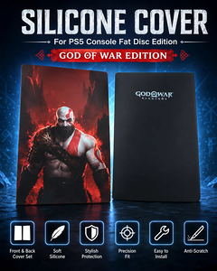 Silicone Cover for PS5 Console Fat Disc Edition - God of war  for sale in Egypt from Games2Egypt