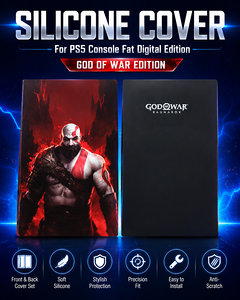 Silicone Cover for PS5 Console Fat Digital Edition - God of war  for sale in Egypt from Games2Egypt