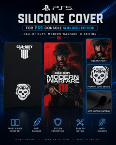 Silicone Cover for PS5 Console Slim Disc Edition - Call of Duty: Modern Warfare III  for sale in Egypt from Games2Egypt
