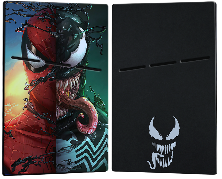Silicone Cover for PS5 Console Slim Disc Edition - Spider-Man/Venom  for sale in Egypt from Games2Egypt