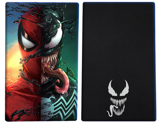 Silicone Cover for PS5 Console Fat Disc Edition - Spider-Man/Venom