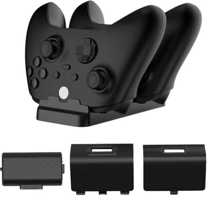 DOBE TYX-532X Dual Charging Dock for Xbox S/X – Black  for sale in Egypt from Games2Egypt