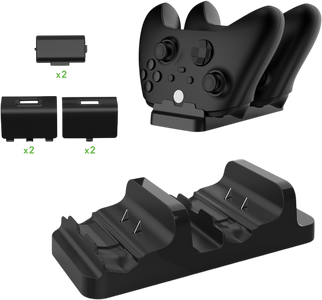 DOBE TYX-532X Dual Charging Dock for Xbox S/X – Black  for sale in Egypt from Games2Egypt