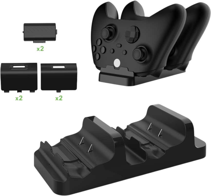 DOBE TYX-532X Dual Charging Dock for Xbox S/X – Black – image 5