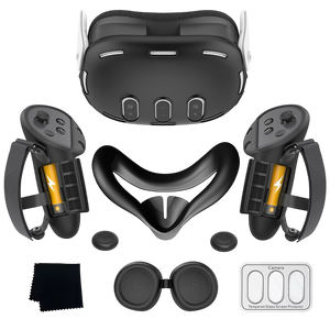 VR Headset Protection & Comfort Kit Meta Quest 3 – Black  for sale in Egypt from Games2Egypt