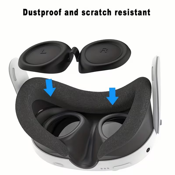 VR Headset Protection & Comfort Kit Meta Quest 3 – Black  for sale in Egypt from Games2Egypt