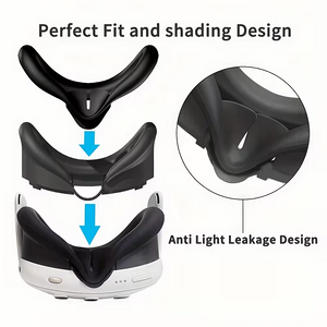 VR Headset Protection & Comfort Kit Meta Quest 3 – Black  for sale in Egypt from Games2Egypt