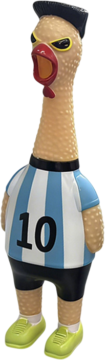 Messi Football Edition World Cup 2026 - Screaming Chicken Squeeze Toy  for sale in Egypt from Games2Egypt
