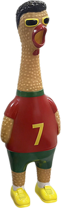 Cristiano Ronaldo Football Edition World Cup 2026 - Screaming Chicken Squeeze Toy -  for sale in Egypt from Games2Egypt