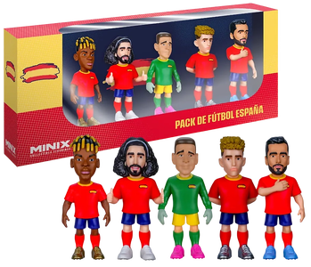 مينيكس - نجوم كرة القدم 5-Pack سبورتس: كرة القدم - إسبانيا - (ويليامز، كوكوريلا، سيمون، فيرمين، ميرينو) -  للبيع في مصر من خلال Games2Egypt