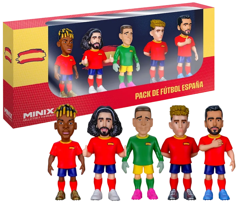 MINIX - Football Stars 5-Pack Sports: Football - Spain - (Williams, Cucurella, Simón, Fermín, Merino)  for sale in Egypt from Games2Egypt