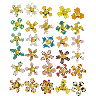 Premium Metal Fidget Spinner - Random Character Shape