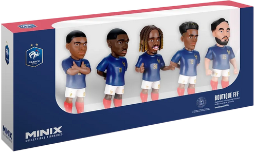 MINIX - Football Stars 5-Pack Sports: Football - France - (Mbappe, Dembele, Barcola, Doue, Cherki)  for sale in Egypt from Games2Egypt