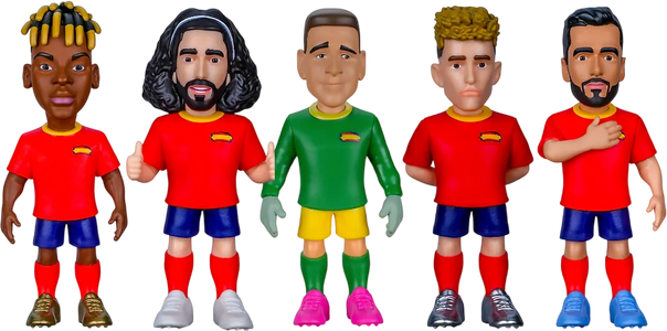 MINIX - Football Stars 5-Pack Sports: Football - Spain - (Williams, Cucurella, Simón, Fermín, Merino)  for sale in Egypt from Games2Egypt