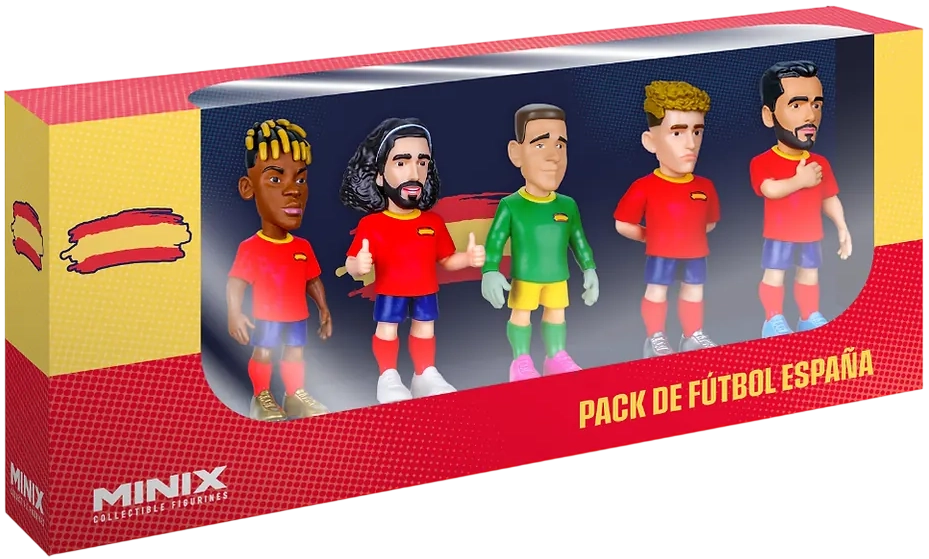 MINIX - Football Stars 5-Pack Sports: Football - Spain - (Williams, Cucurella, Simón, Fermín, Merino)  for sale in Egypt from Games2Egypt