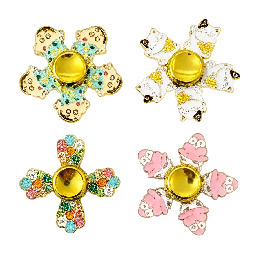 Premium Metal Fidget Spinner - Random Character Shape – image 7