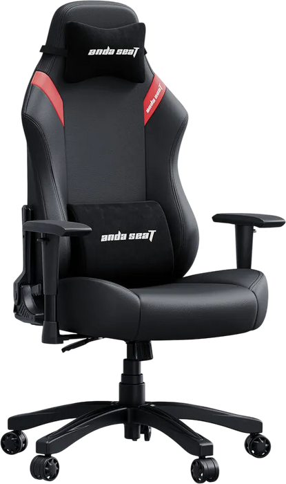Anda Seat Luna Premium Gaming Chair - Large Black+Red  for sale in Egypt from Games2Egypt