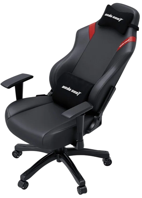 Anda Seat Luna Premium Gaming Chair - Large Black+Red – image 5