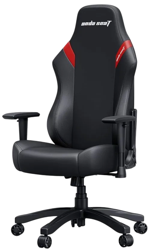 Anda Seat Luna Premium Gaming Chair - Large Black+Red – image 6