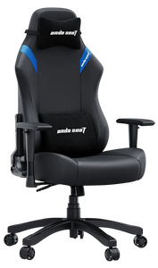 Anda Seat Luna Premium Gaming Chair - Large Black + Blue -  for sale in Egypt from Games2Egypt