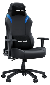 Anda Seat Luna Premium Gaming Chair - Large Black + Blue