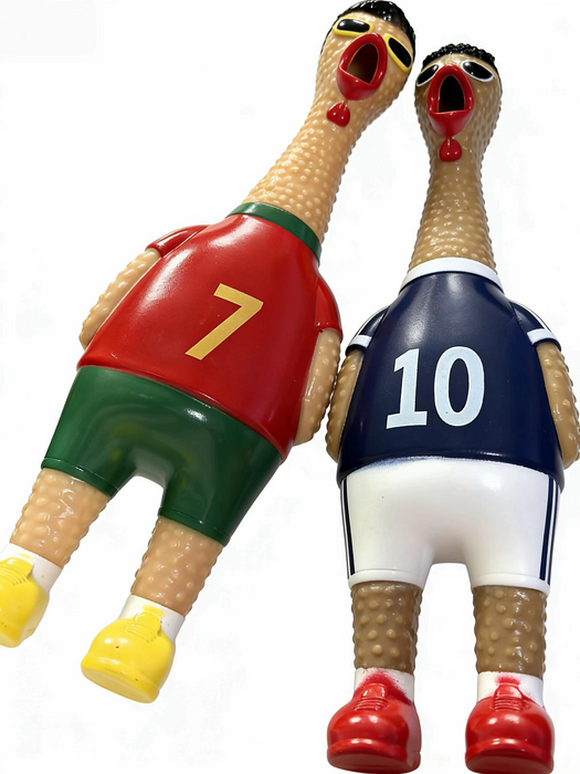 Cristiano Ronaldo Football Edition World Cup 2026 - Screaming Chicken Squeeze Toy  for sale in Egypt from Games2Egypt