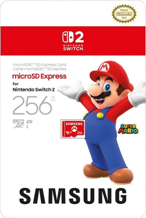 Samsung microSD Express Card for Nintendo Switch 2 - 256GB   for sale in Egypt from Games2Egypt