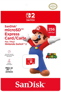 SanDisk microSD Express Card for Nintendo Switch 2 - 256GB   for sale in Egypt from Games2Egypt