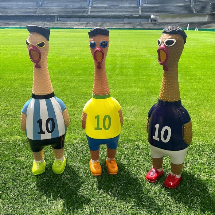 Mbappé Football Edition World Cup 2026 - Screaming Chicken Squeeze Toy  for sale in Egypt from Games2Egypt