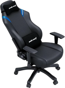 Anda Seat Luna Premium Gaming Chair - Large Black + Blue  for sale in Egypt from Games2Egypt