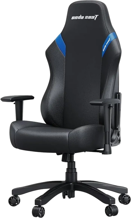Anda Seat Luna Premium Gaming Chair - Large Black + Blue  for sale in Egypt from Games2Egypt