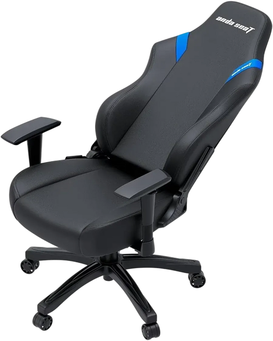 Anda Seat Luna Premium Gaming Chair - Large Black + Blue  for sale in Egypt from Games2Egypt