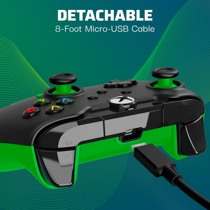 PDP Wired Xbox Controller for Series X|S, One & PC – Neon Black - Open Sealed  for sale in Egypt from Games2Egypt