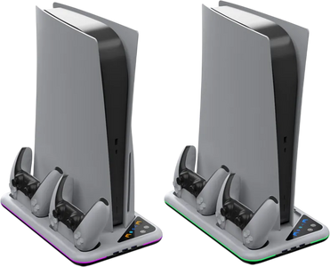 DOBE TP5-3557D RGB Multlfunctiona Cooling Stand for PS5  for sale in Egypt from Games2Egypt