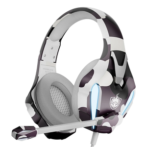 PHOINIKAS H9 Wired Gaming Headset - Camo - Open Sealed