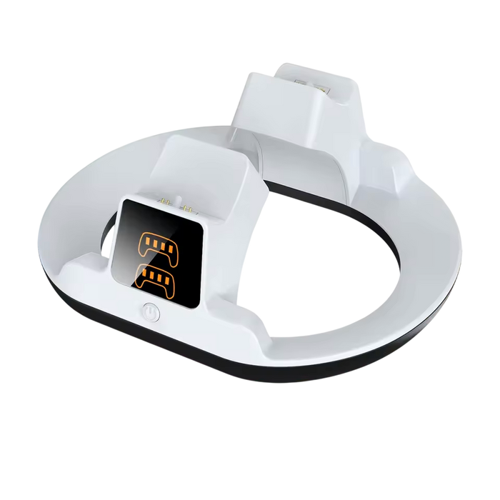 Deadskull Dual Charging Stand for PS5 RGB Dock Station - White  for sale in Egypt from Games2Egypt