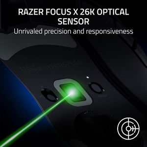 Razer Cobra HyperSpeed RGB Wireless Gaming Mouse - Black  for sale in Egypt from Games2Egypt