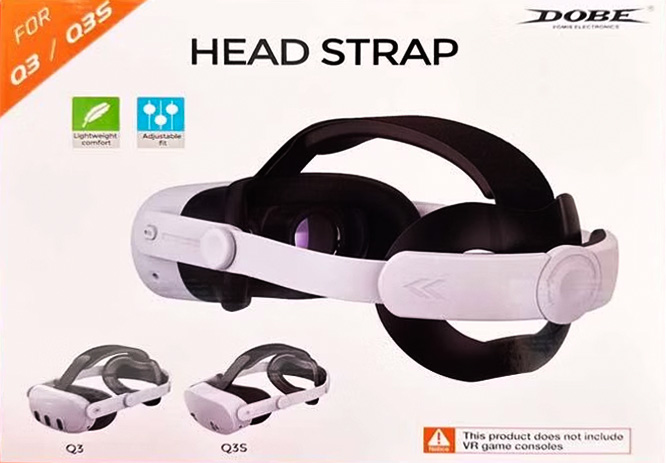 DOBE TY-3861 Head Strap For Oculus Meta Quest 3 and 3S - Open Sealed  for sale in Egypt from Games2Egypt